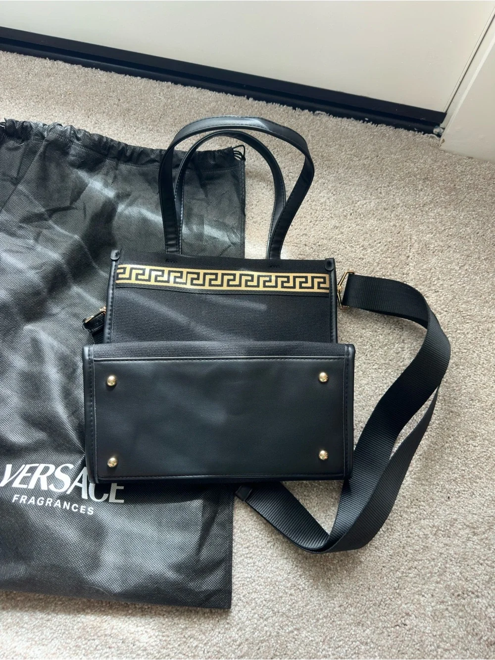 Versace Fragrance Black Crossbody - Picture 3 of 3
